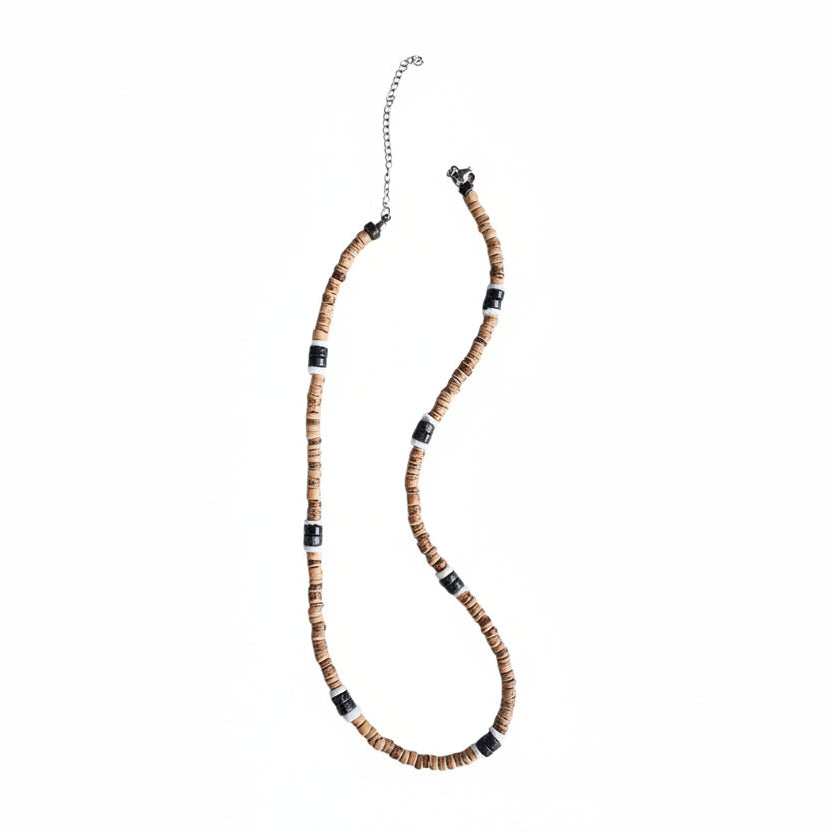 Colar De Madeira Artesanal Estilo Boho