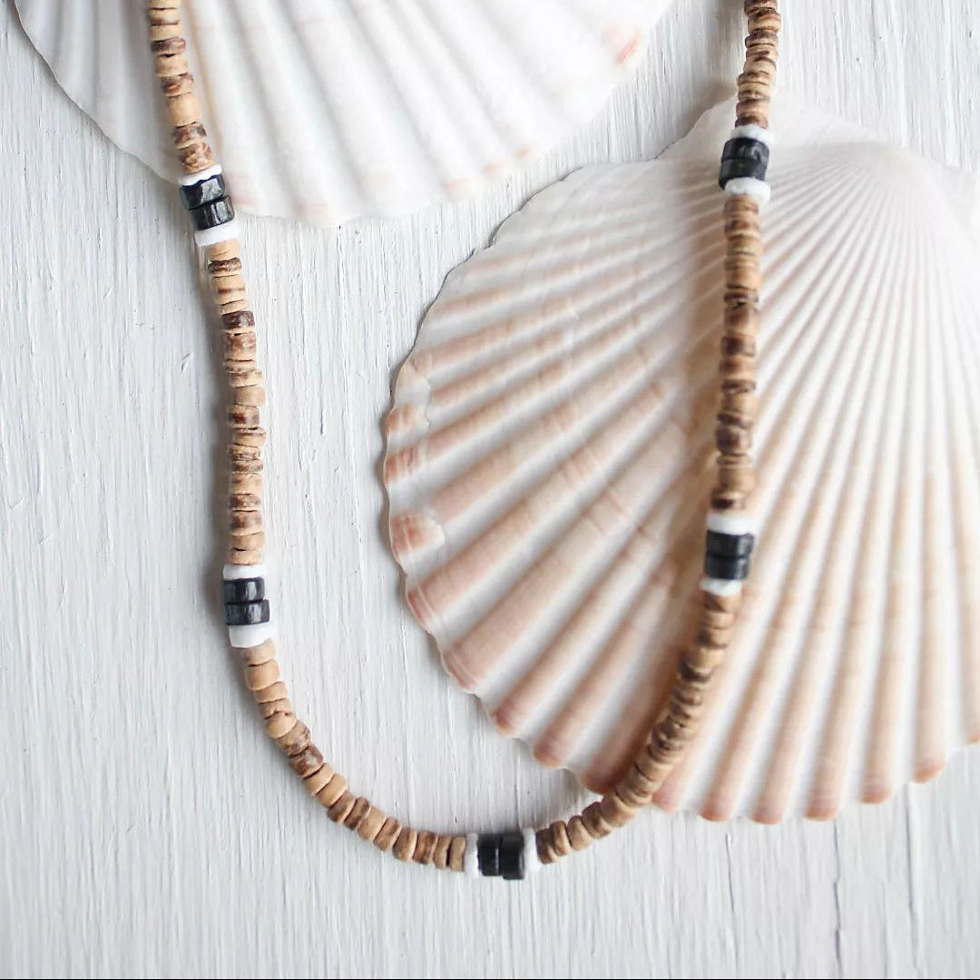 Colar De Madeira Artesanal Estilo Boho